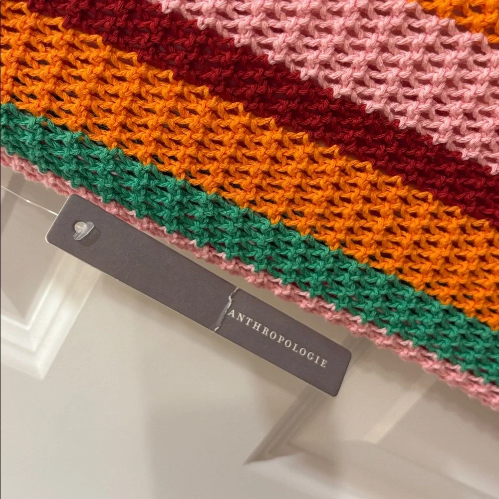 ✨NWT~FARM Rio x Anthropologie Striped Midi Dress✨ - Picture 4 of 11